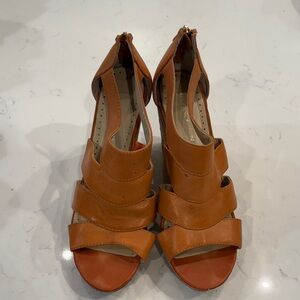 Brown Leather Women's Sandals
